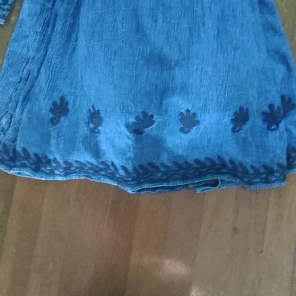 Ace Fashion Blue Jean Dress - Picture 4 of 5